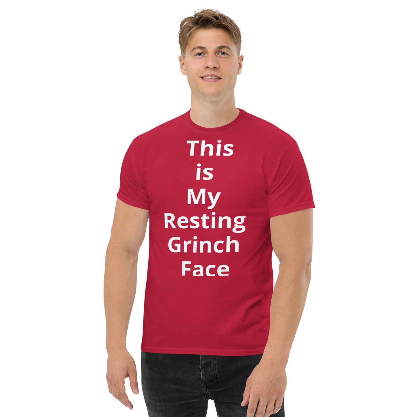 THIS IS MY RESTING GRINCH FACE T SHIRT