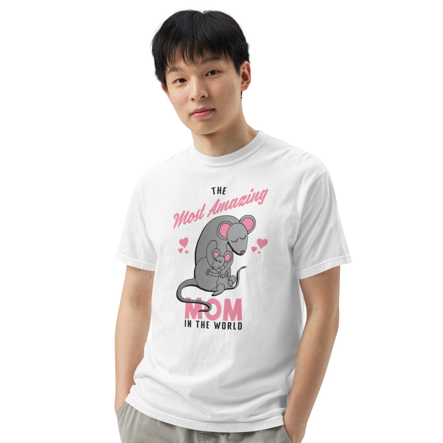 Unisex garment-dyed heavyweight t-shirt
