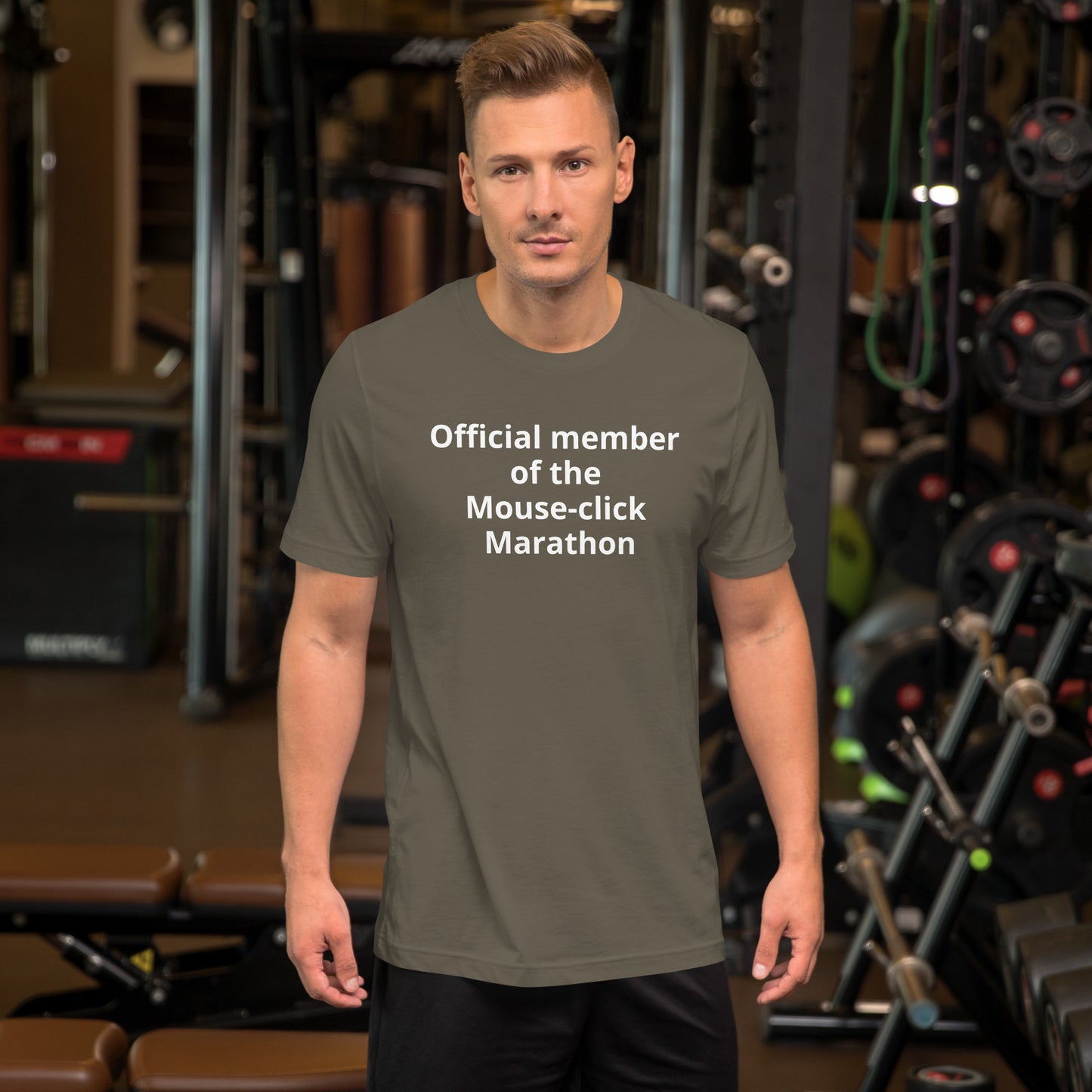 OFFICIAL MEMBER OF THE MOUSE-CLICK T SHIRT