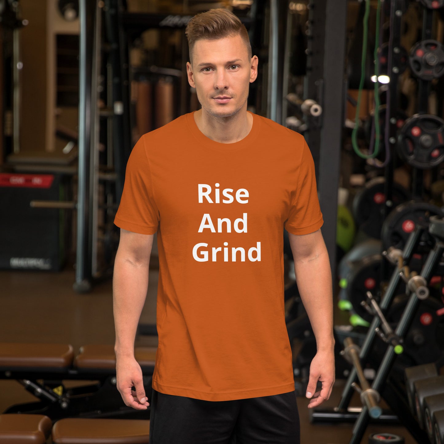 RISE AND GRIND T SHIRT