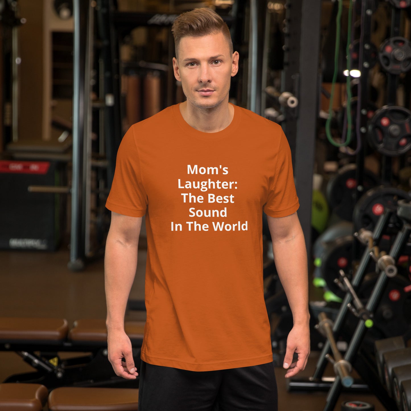 MOMS LAUGHTER THE BEST SOUND T SHIRT