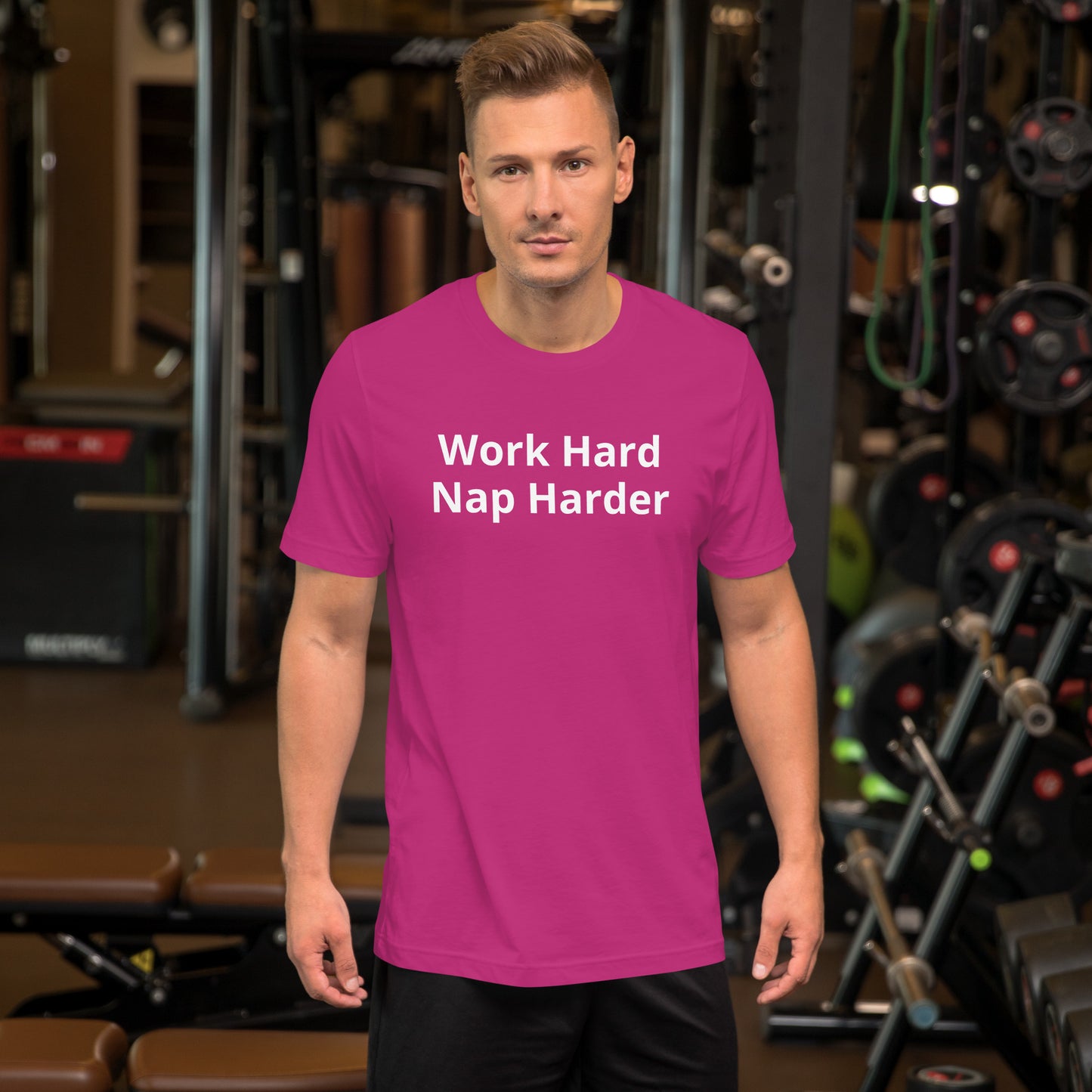 WORK HARD NAP HARDER T SHIRT
