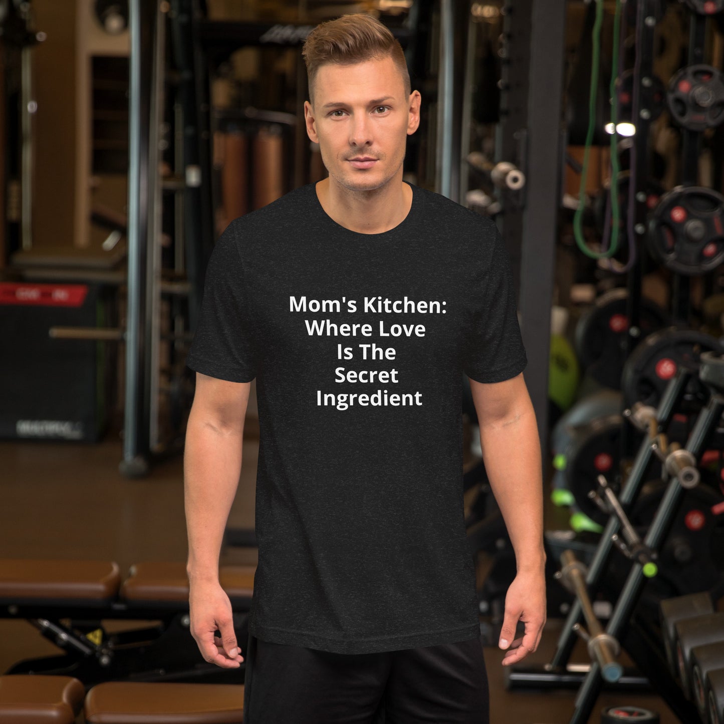 MOMS KITCHEN WHERE LOVE IS THE SECRET T SHIRT