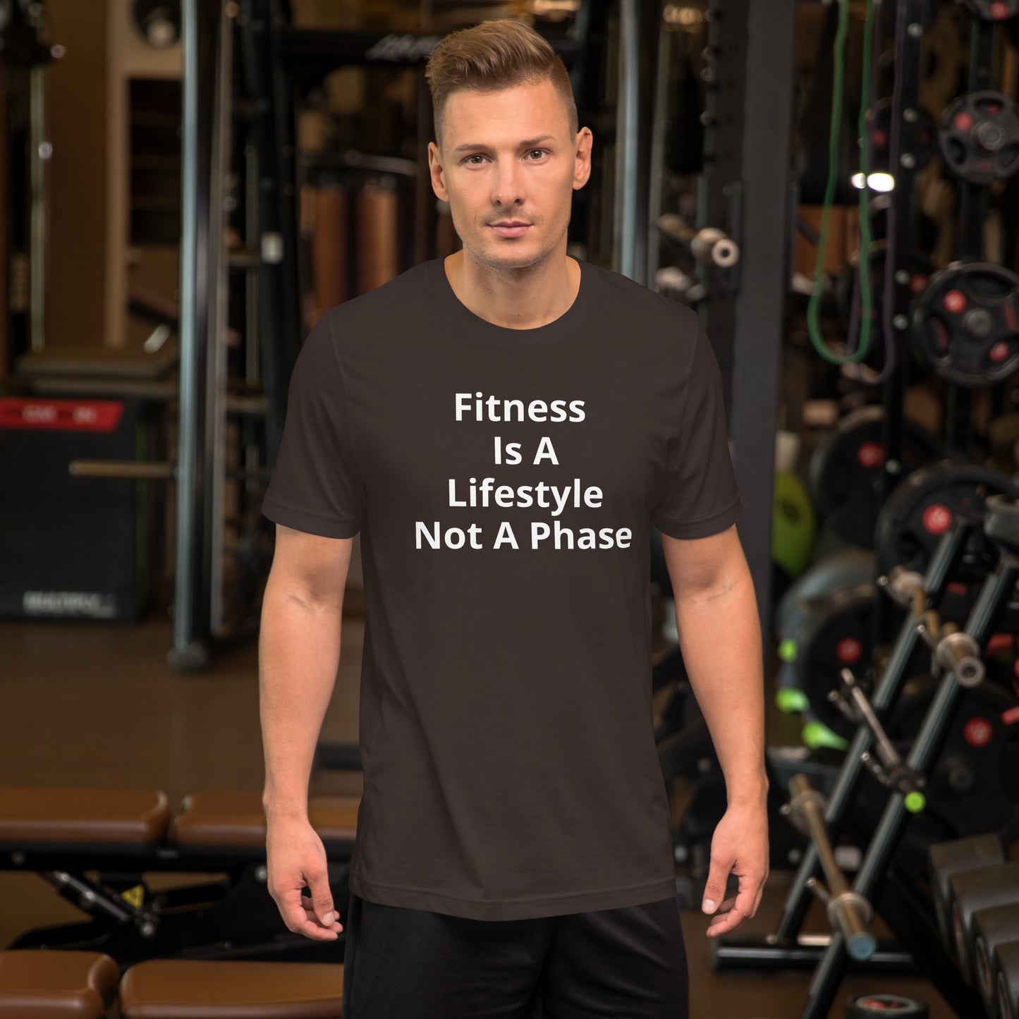 FITNESS IS A LIFESTYLE T SHIRT