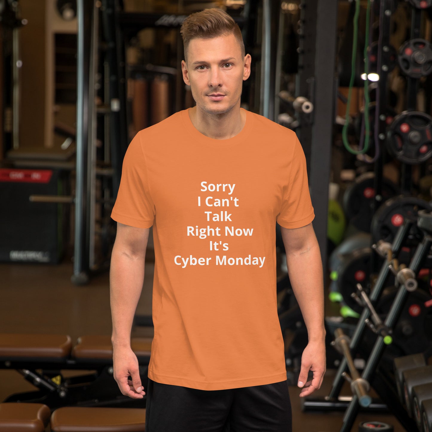 SORRY I CANT TALK RIGHT NOW T SHIRT