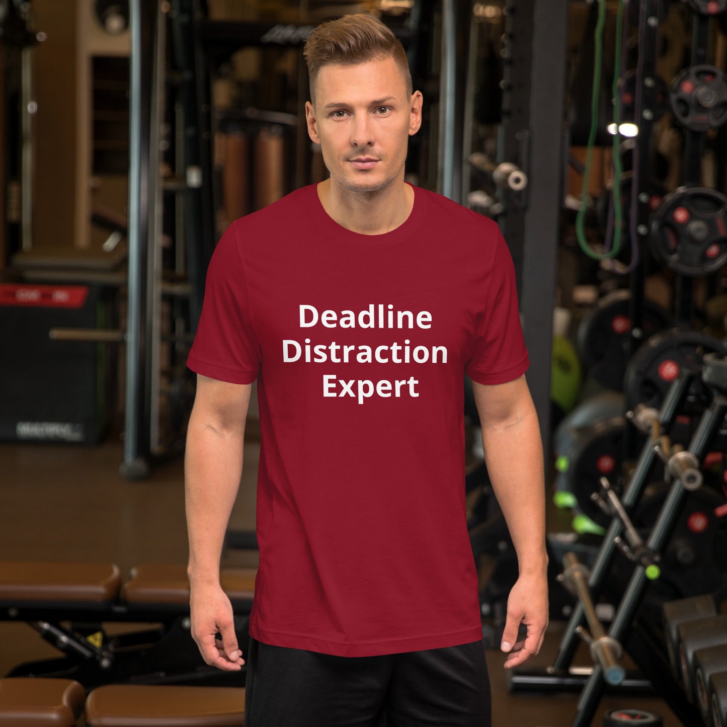 DEADLINE DISTRACTION EXPERT T SHIRT