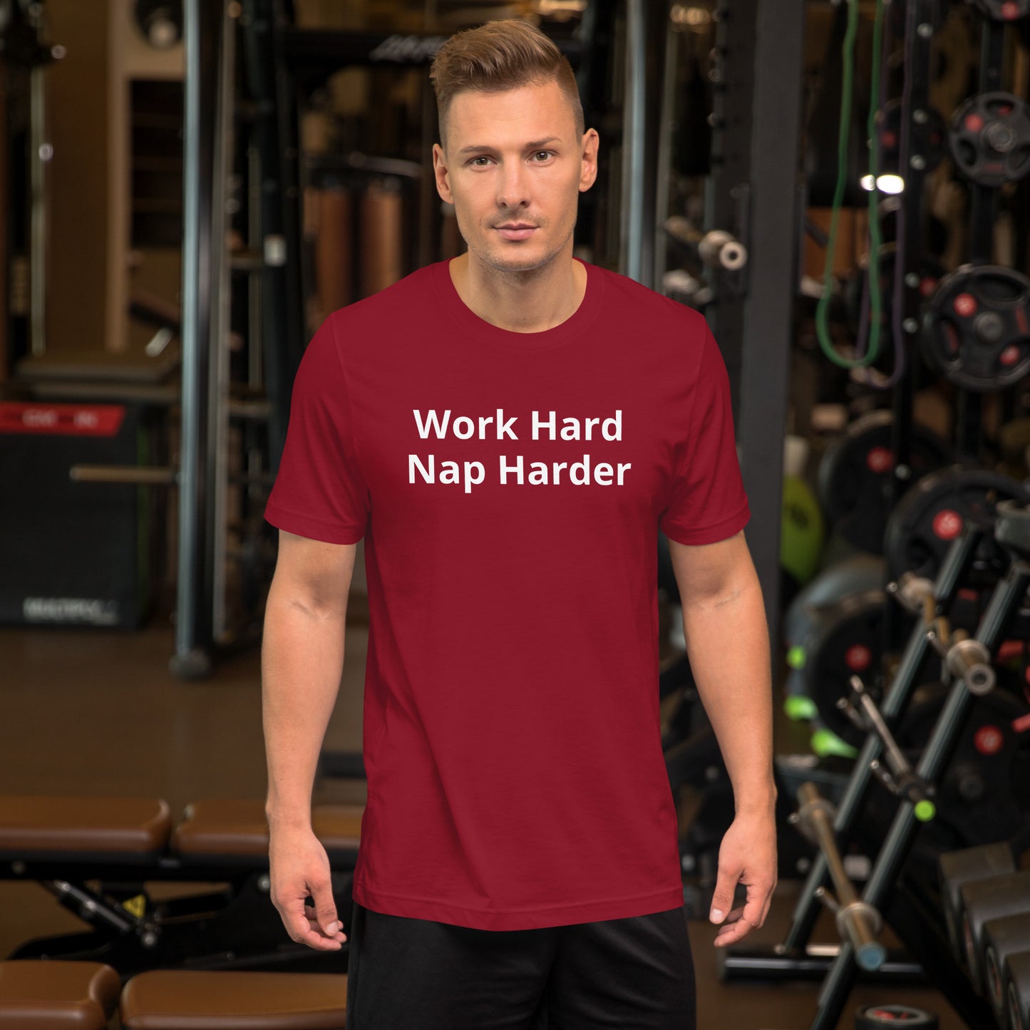 WORK HARD NAP HARDER T SHIRT