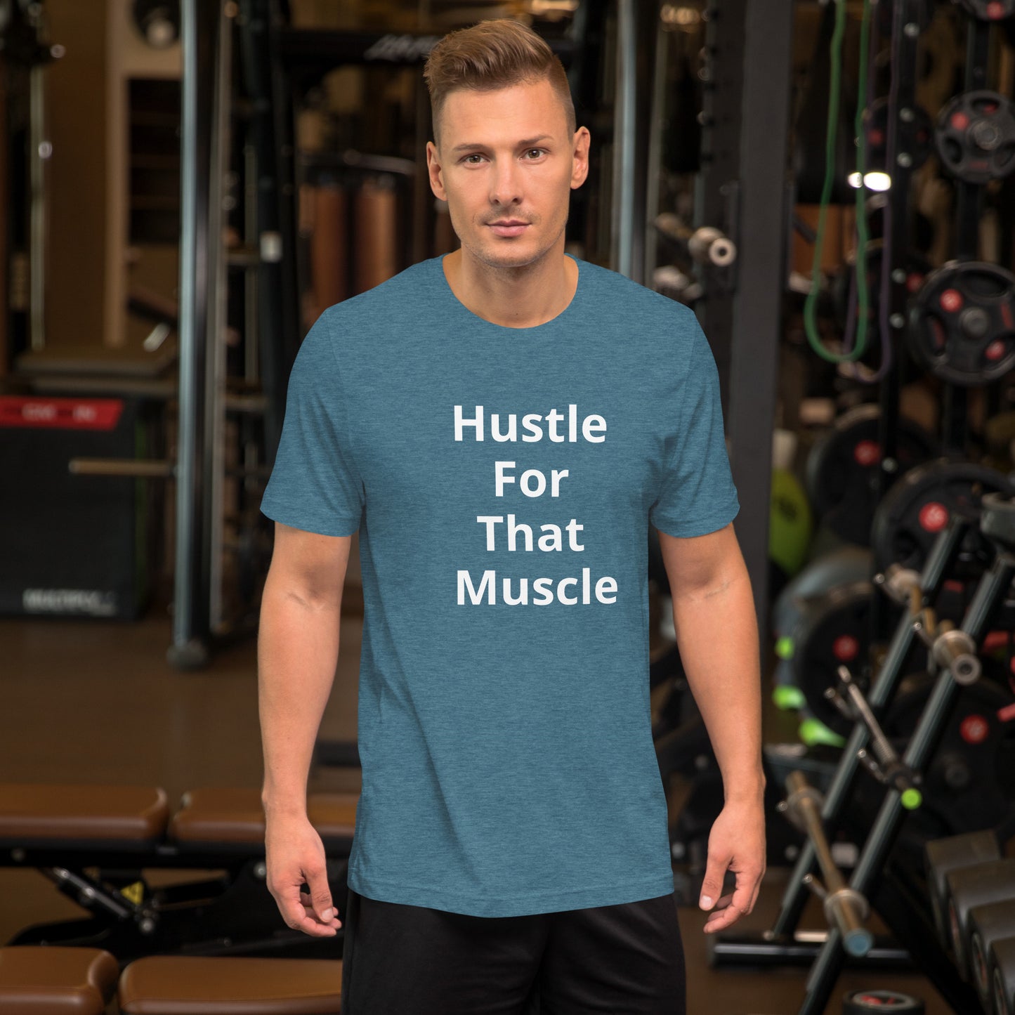 HUSTLE FOR THAT MUSCLE T SHIRT