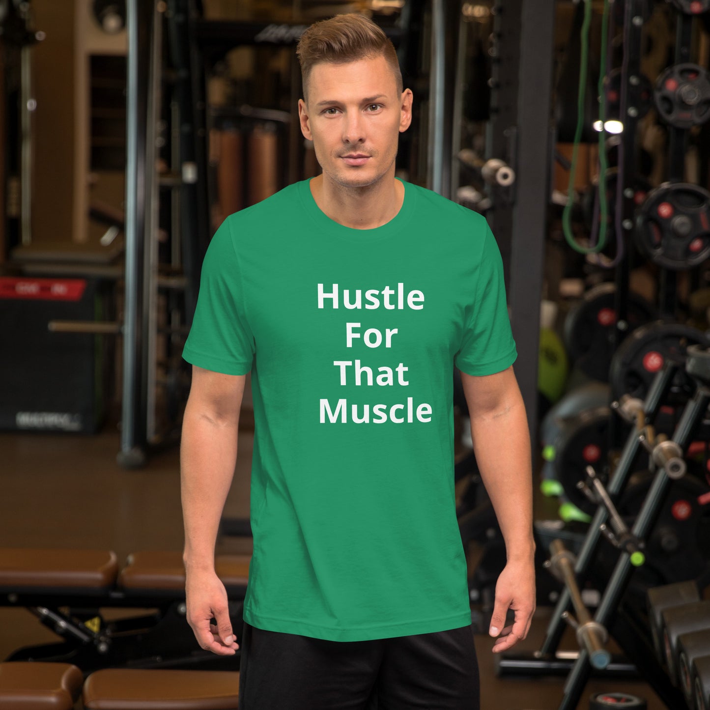 HUSTLE FOR THAT MUSCLE T SHIRT
