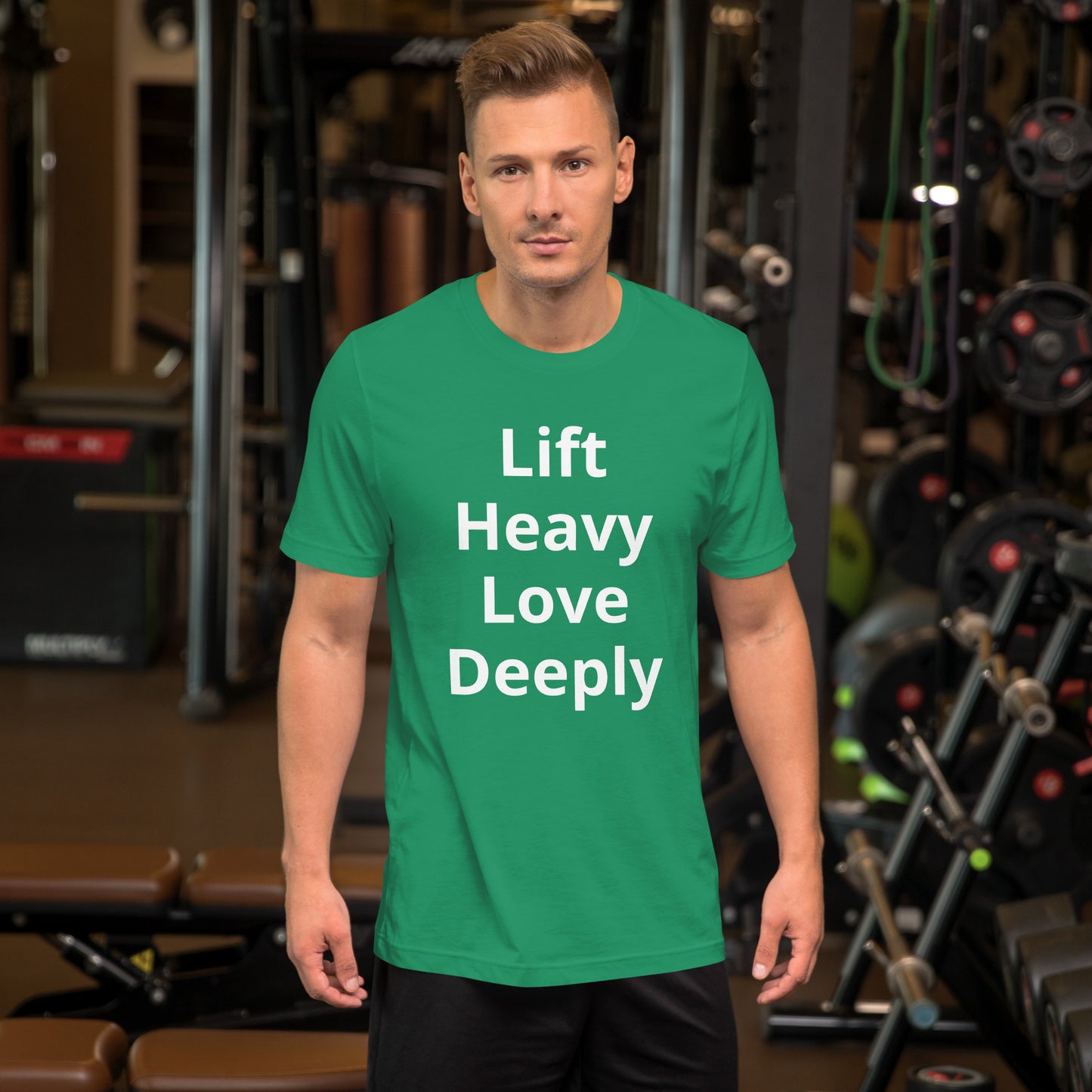 LIFT HEAVY LOVE DEEPLY T SHIRT