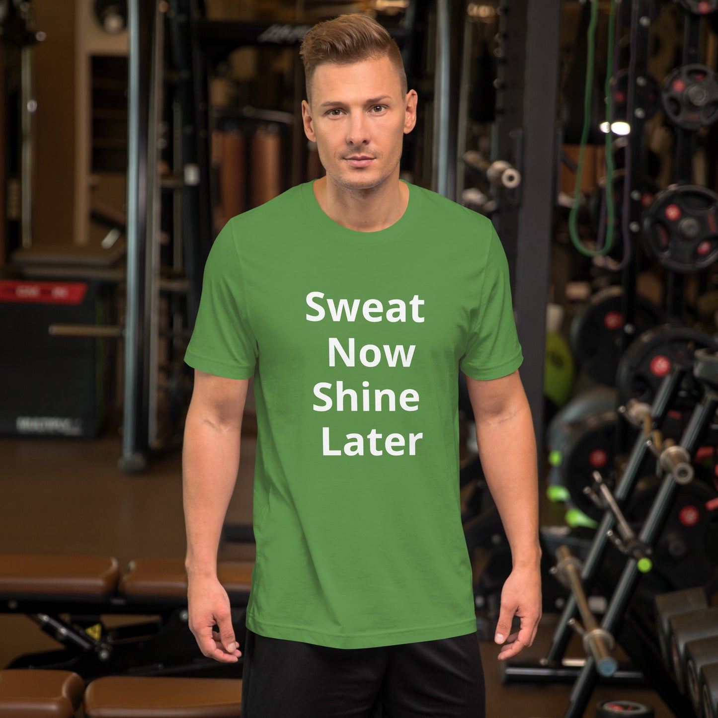 SWEAT NOW SHINE LATER T SHIRT