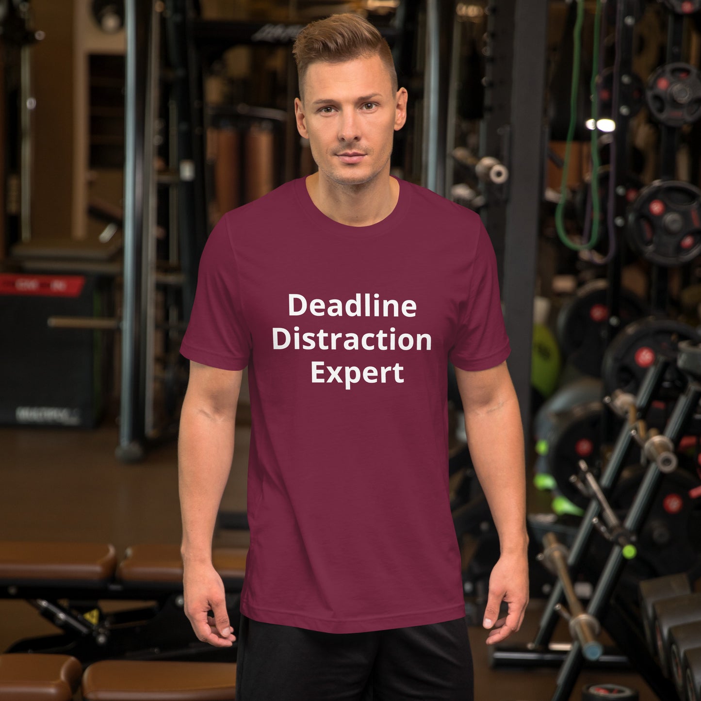 DEADLINE DISTRACTION EXPERT T SHIRT