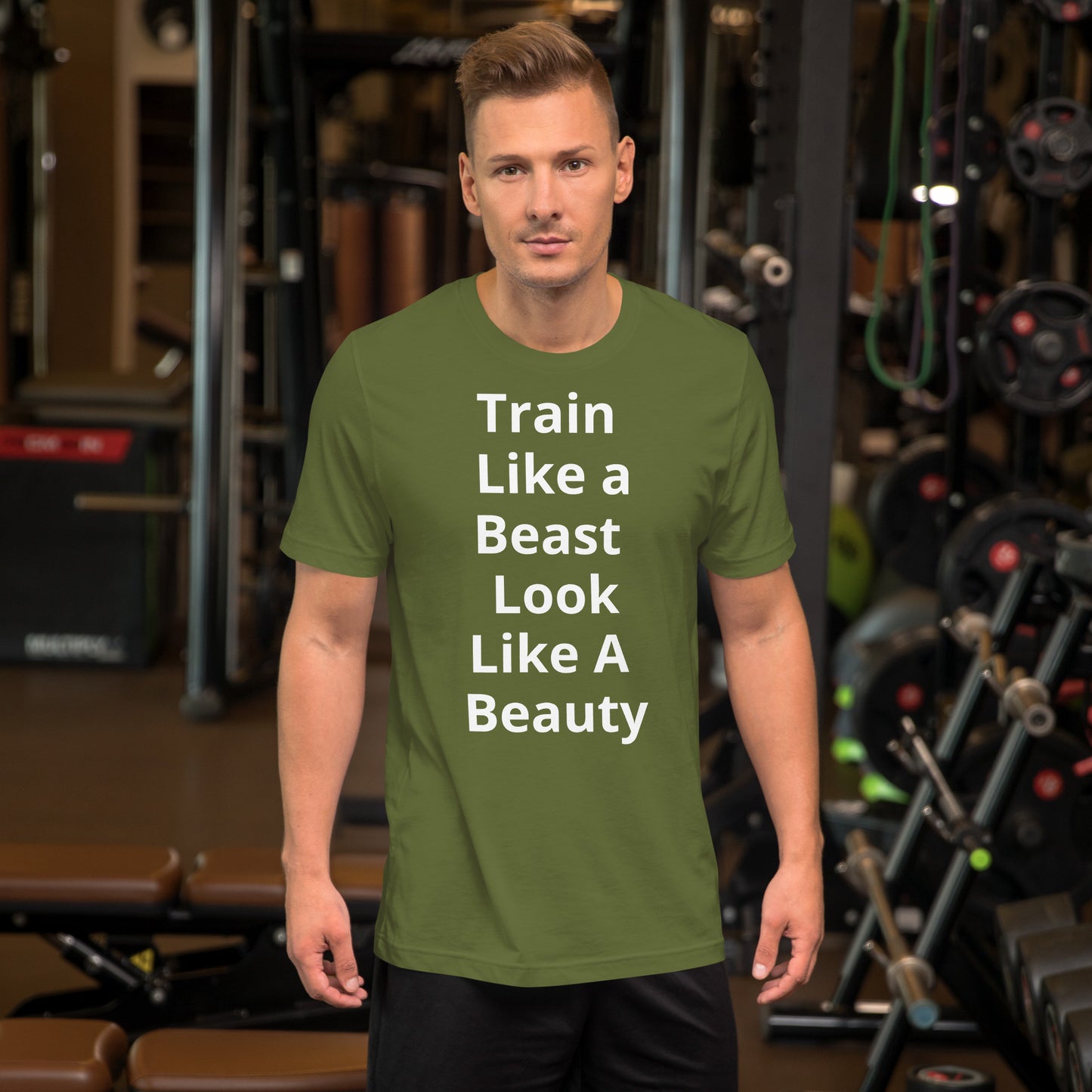 TRAIN LIKE A BEAST T SHIRT