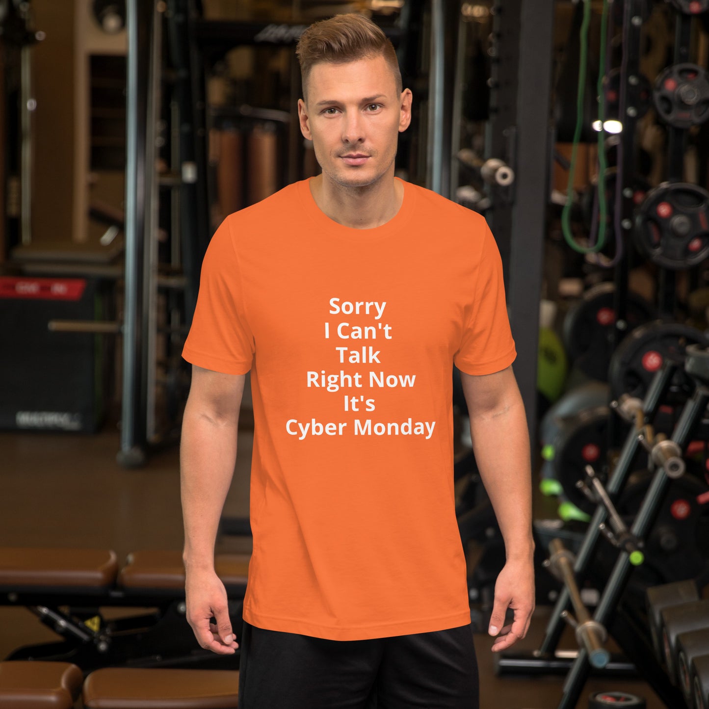 SORRY I CANT TALK RIGHT NOW T SHIRT