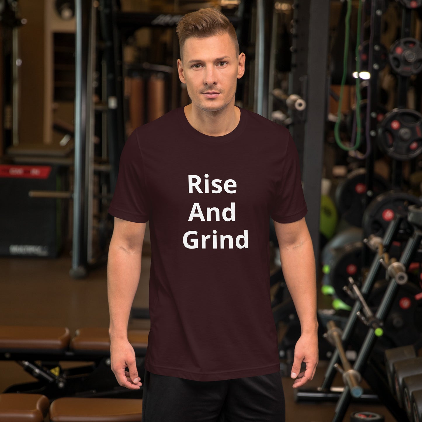 RISE AND GRIND T SHIRT