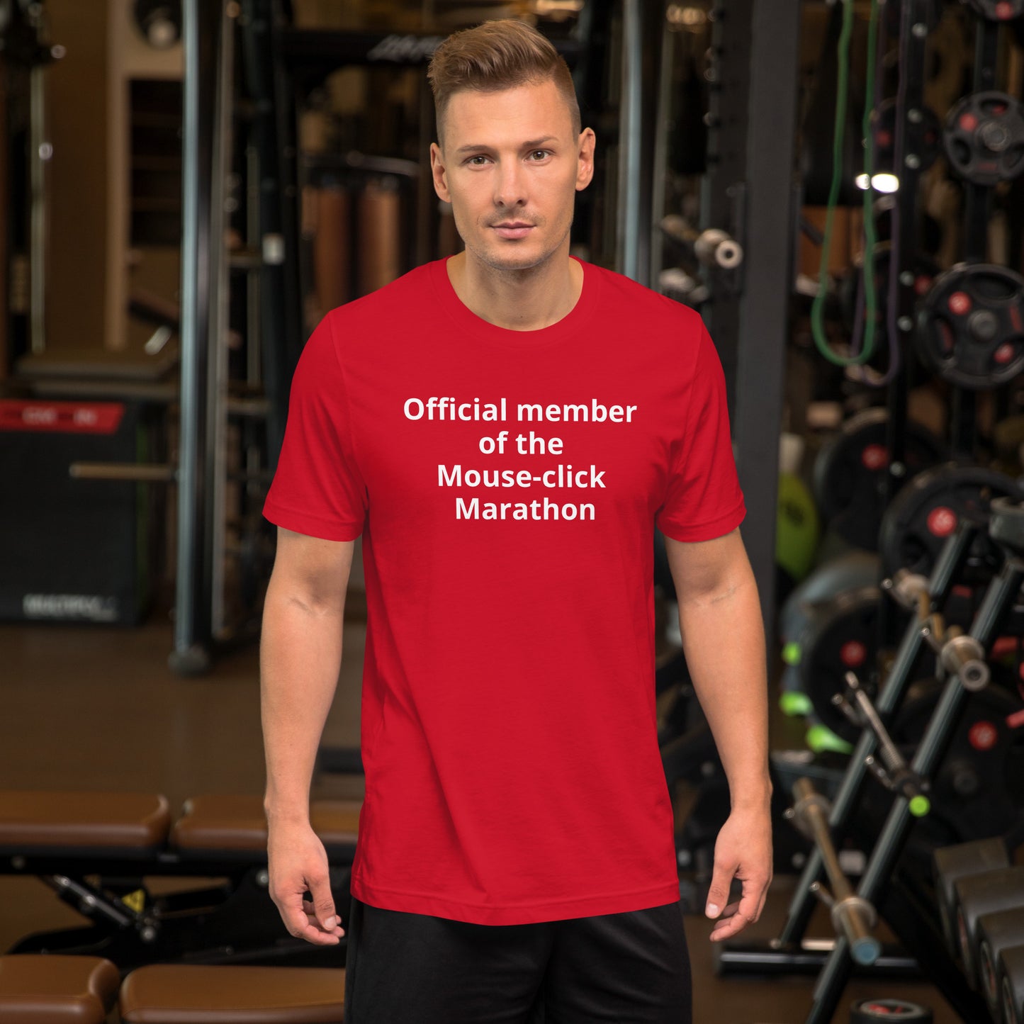 OFFICIAL MEMBER OF THE MOUSE-CLICK T SHIRT