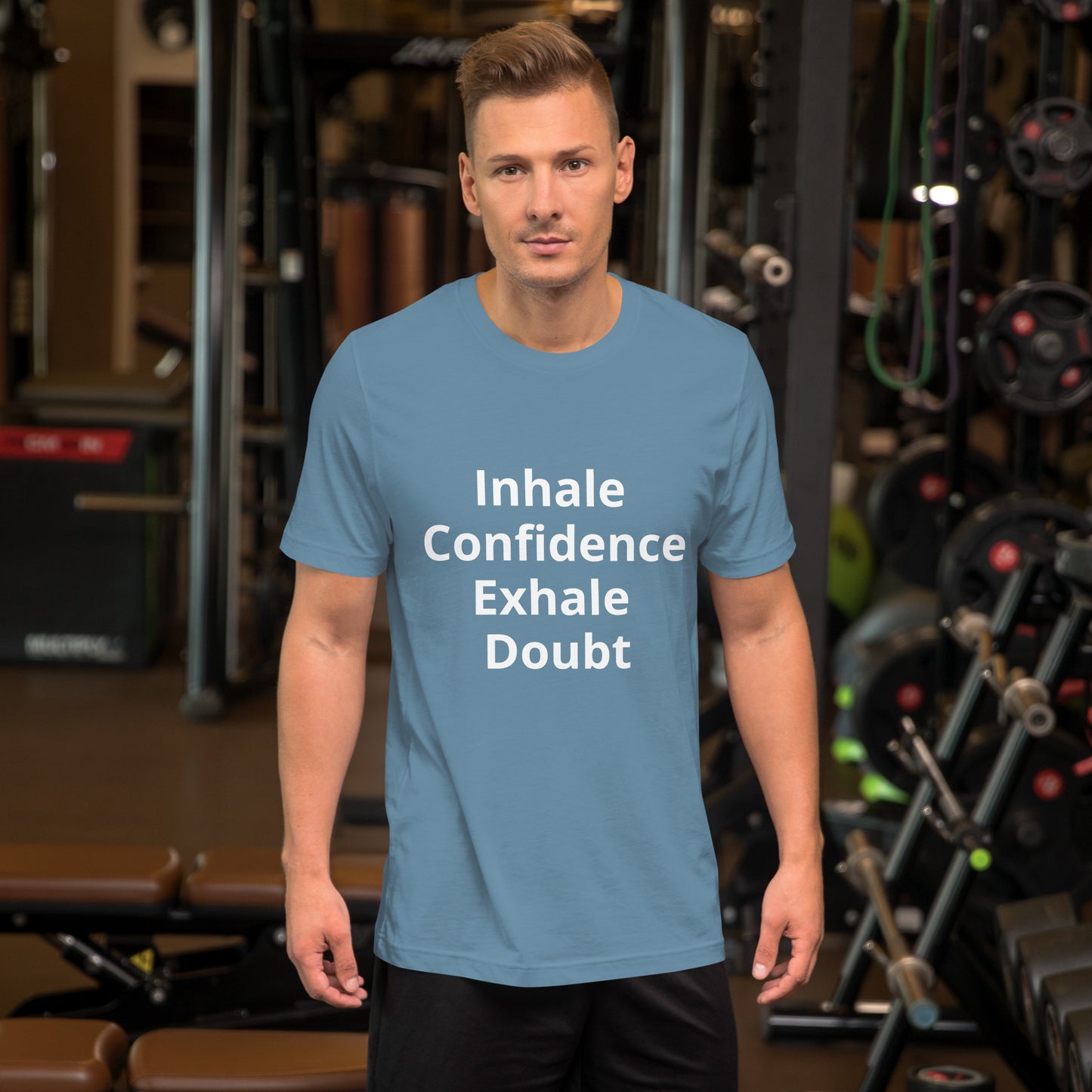INHALE CONFIDENCE EXHALE DOUBT T SHIRT