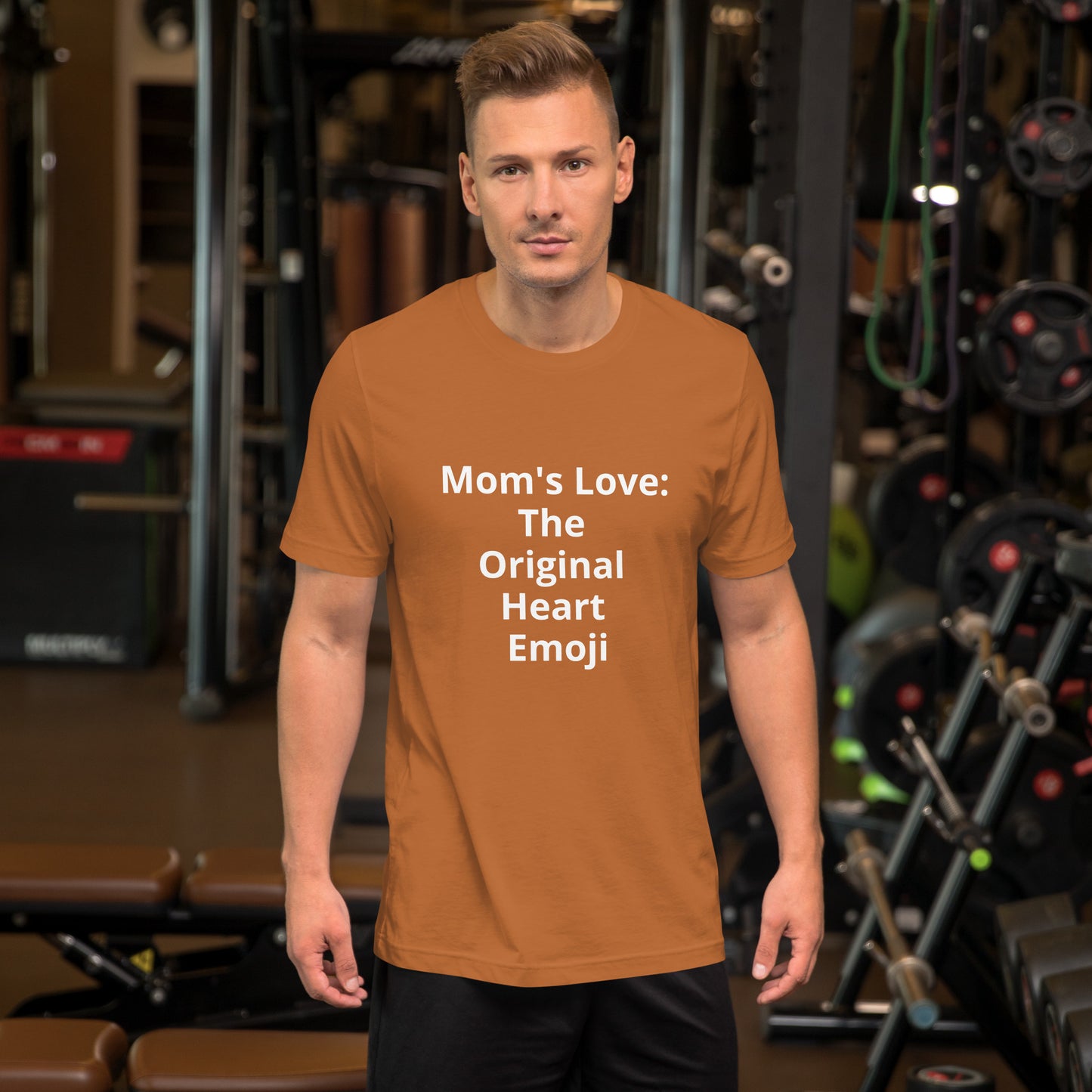 MOMS LOVE THE ORIGINAL HEART EMOJI T SHIRT