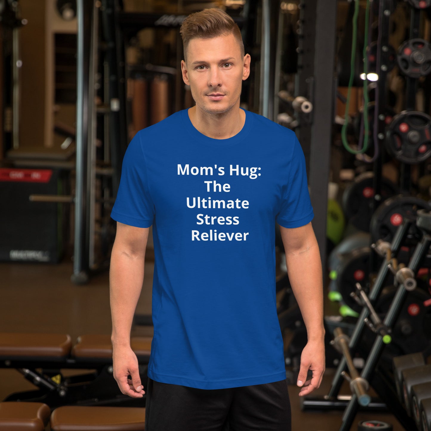 MOMS HUG THE ULTIMATE STRESS RELIEVER T SHIRT