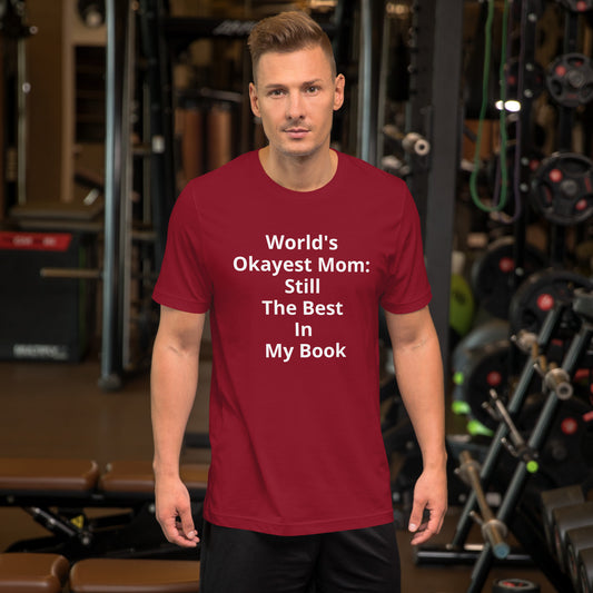 WORLDS OKAYEST MOM STILL THE BEST T SHIRT