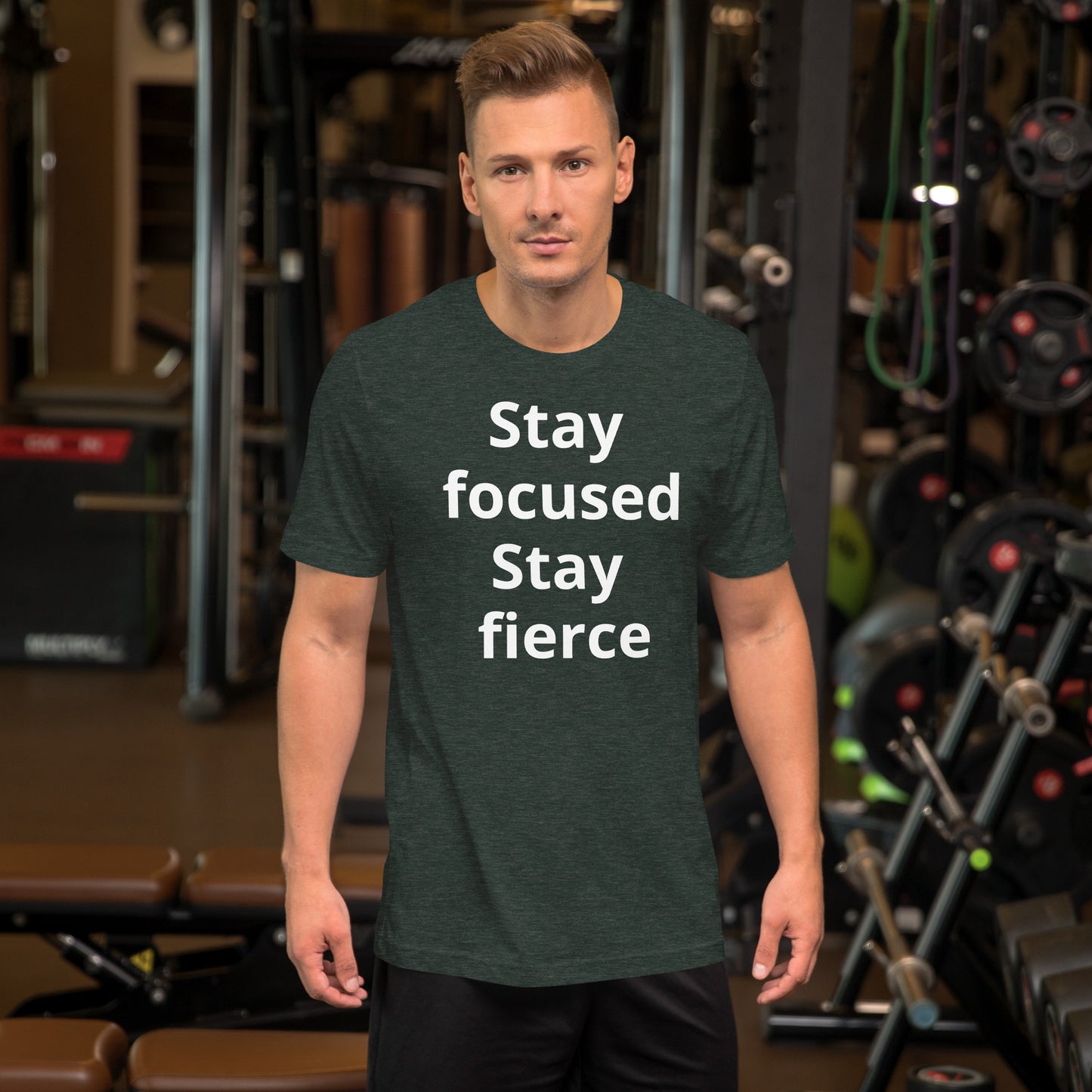 STAY FOCUSED STAY FIERCE T SHIRT