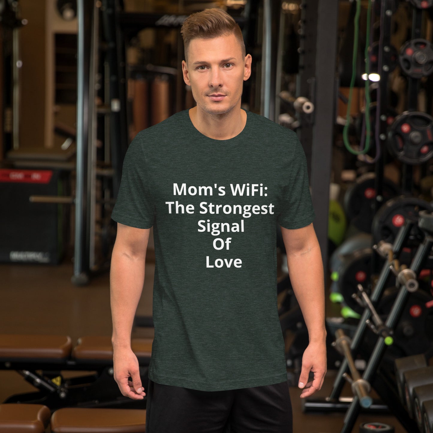 MOMS WIFI THE STRONGEST SIGNAL OF LOVE T SHIRT