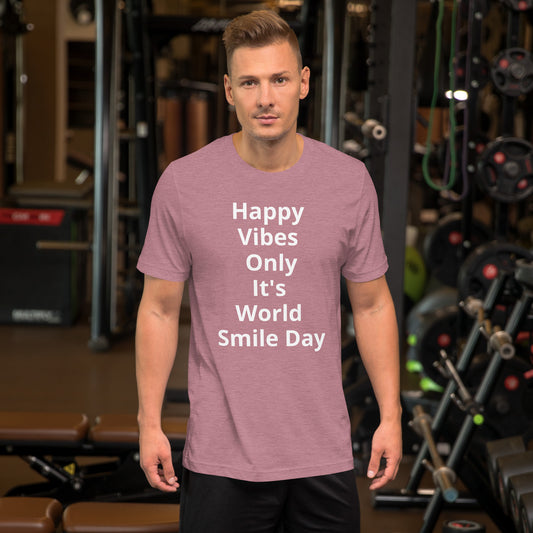 HAPPY VIBES ONLY T SHIRT