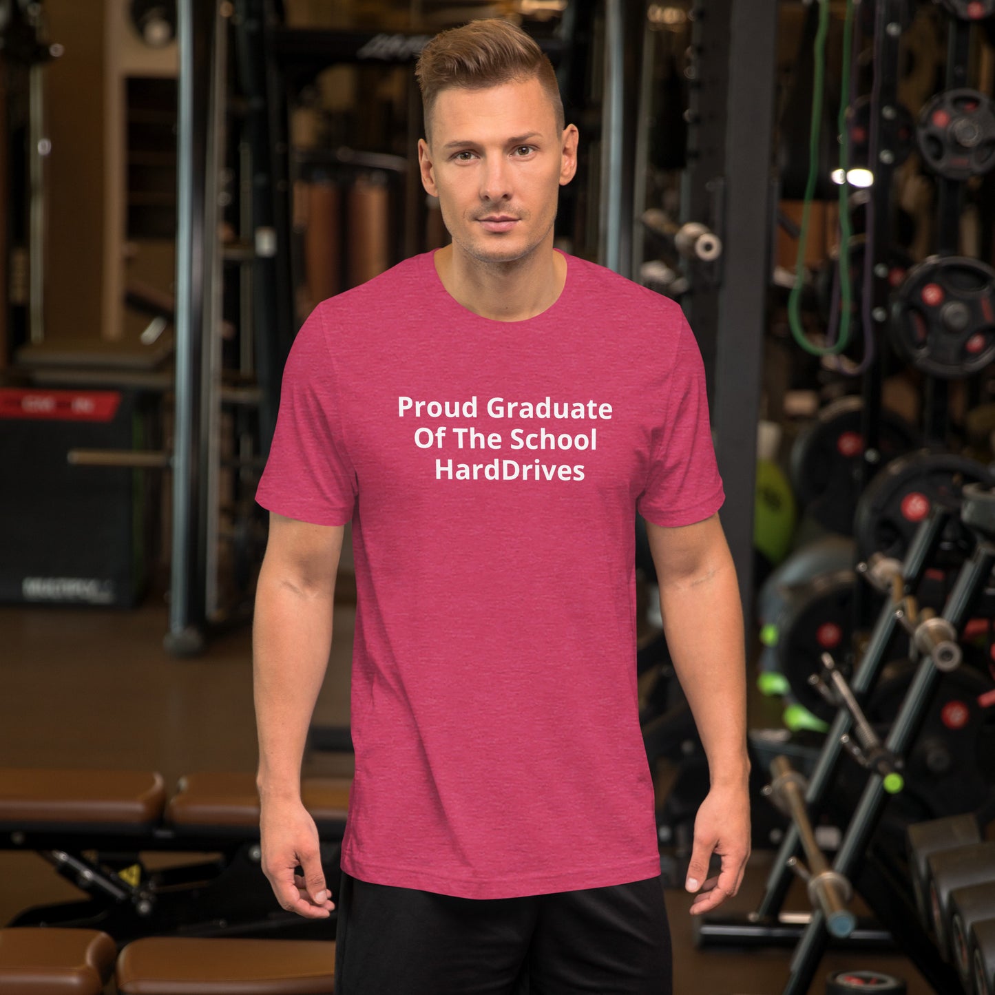 PROUD GRADUATE OF THE SCHOOL HARD DRIVES T SHIRT