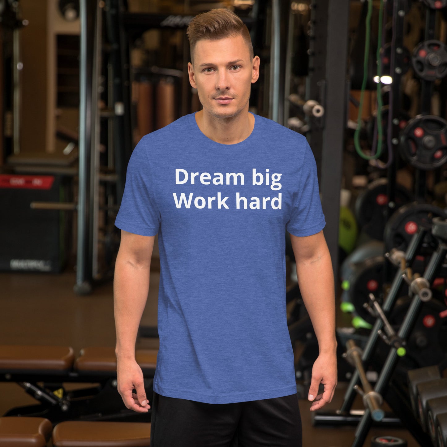 DREAM BIG WORK HARD T SHIRT