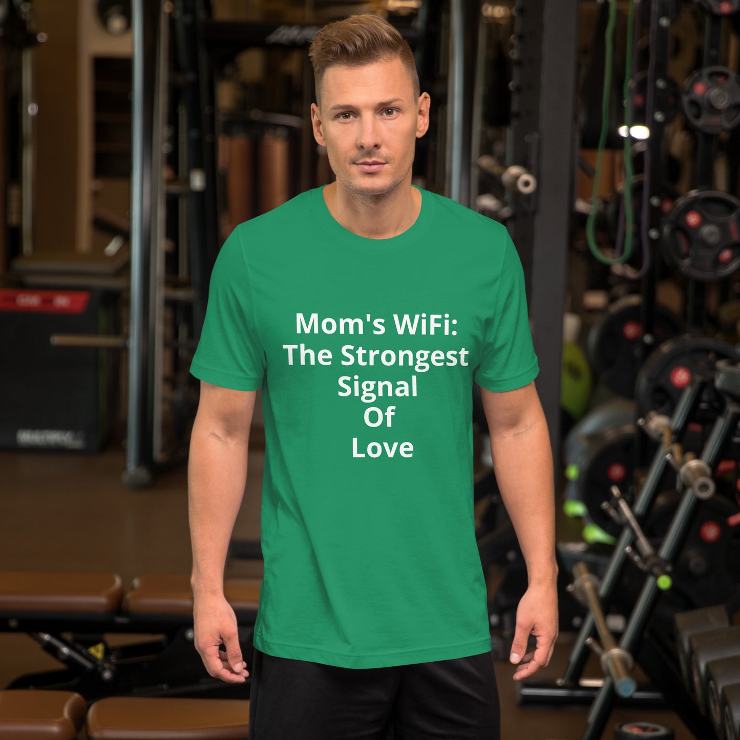 MOMS WIFI THE STRONGEST SIGNAL OF LOVE T SHIRT