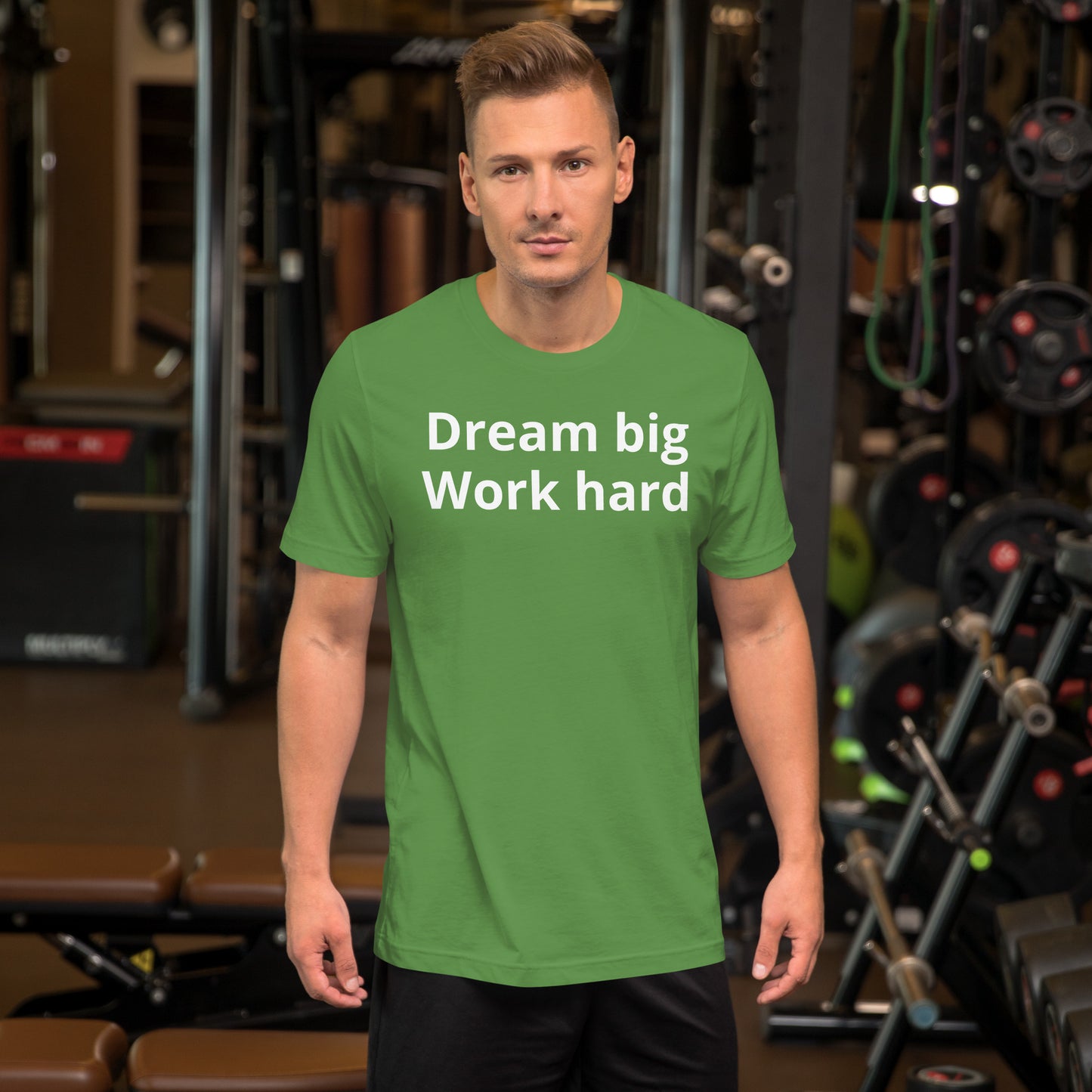 DREAM BIG WORK HARD T SHIRT