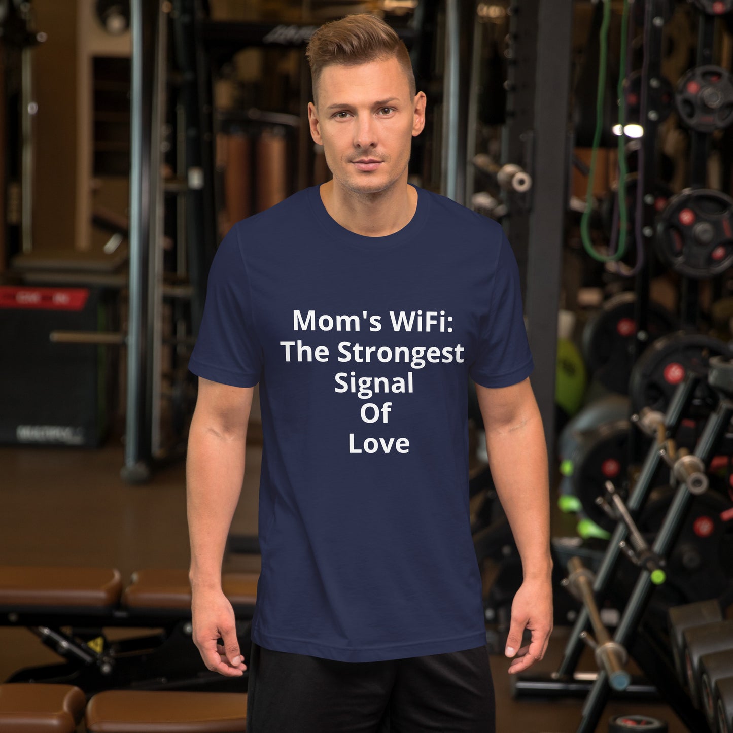 MOMS WIFI THE STRONGEST SIGNAL OF LOVE T SHIRT