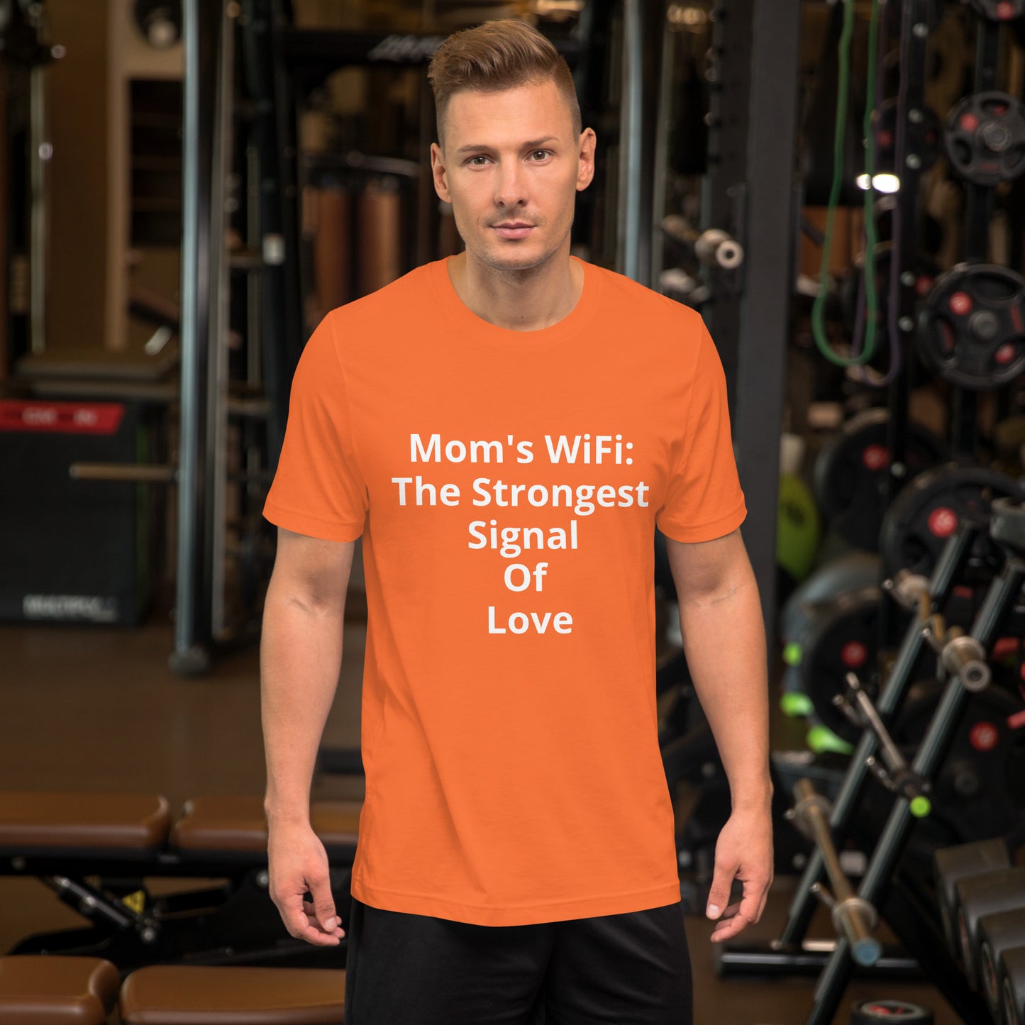 MOMS WIFI THE STRONGEST SIGNAL OF LOVE T SHIRT